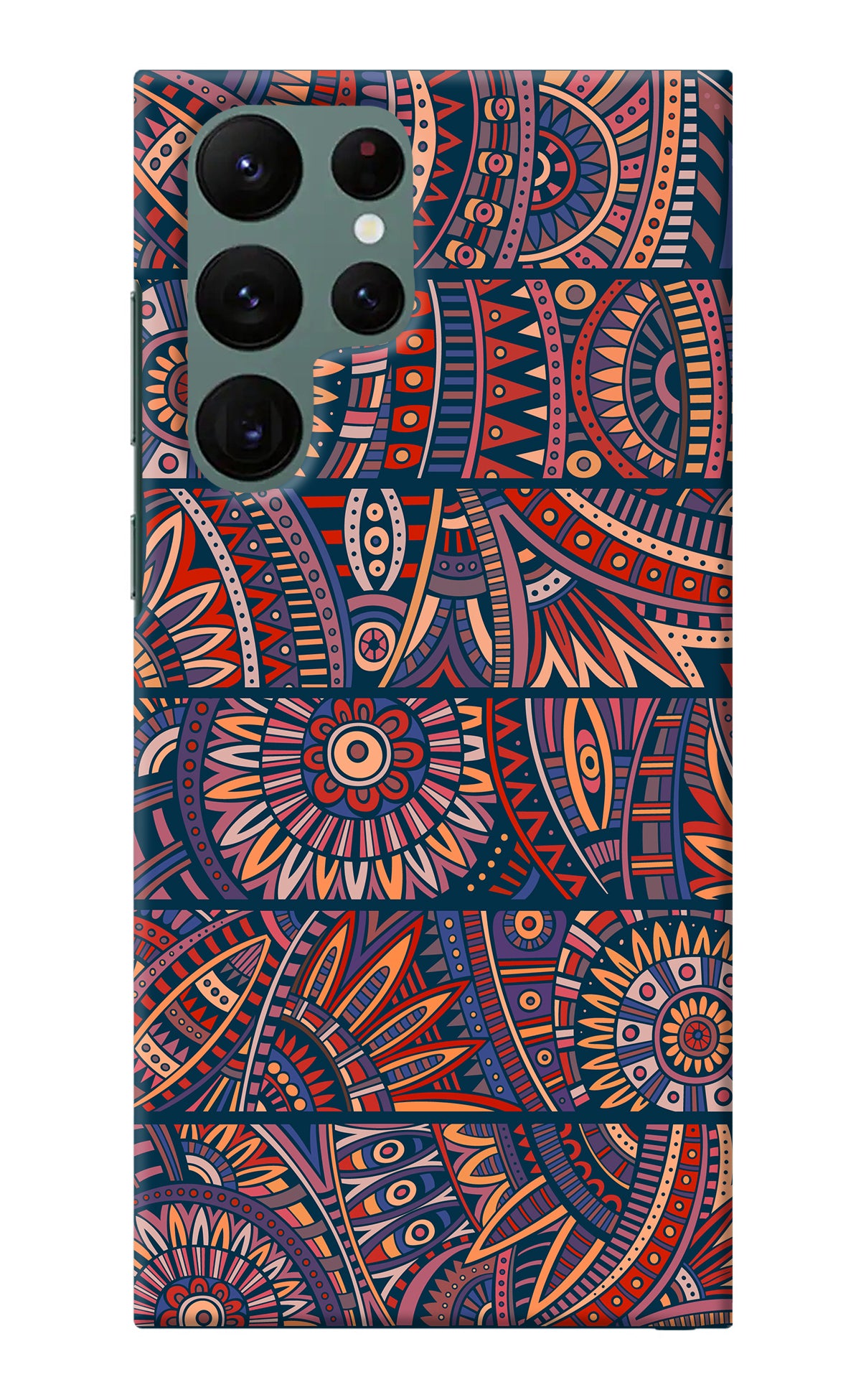 African Culture Design Samsung S22 Ultra Back Cover