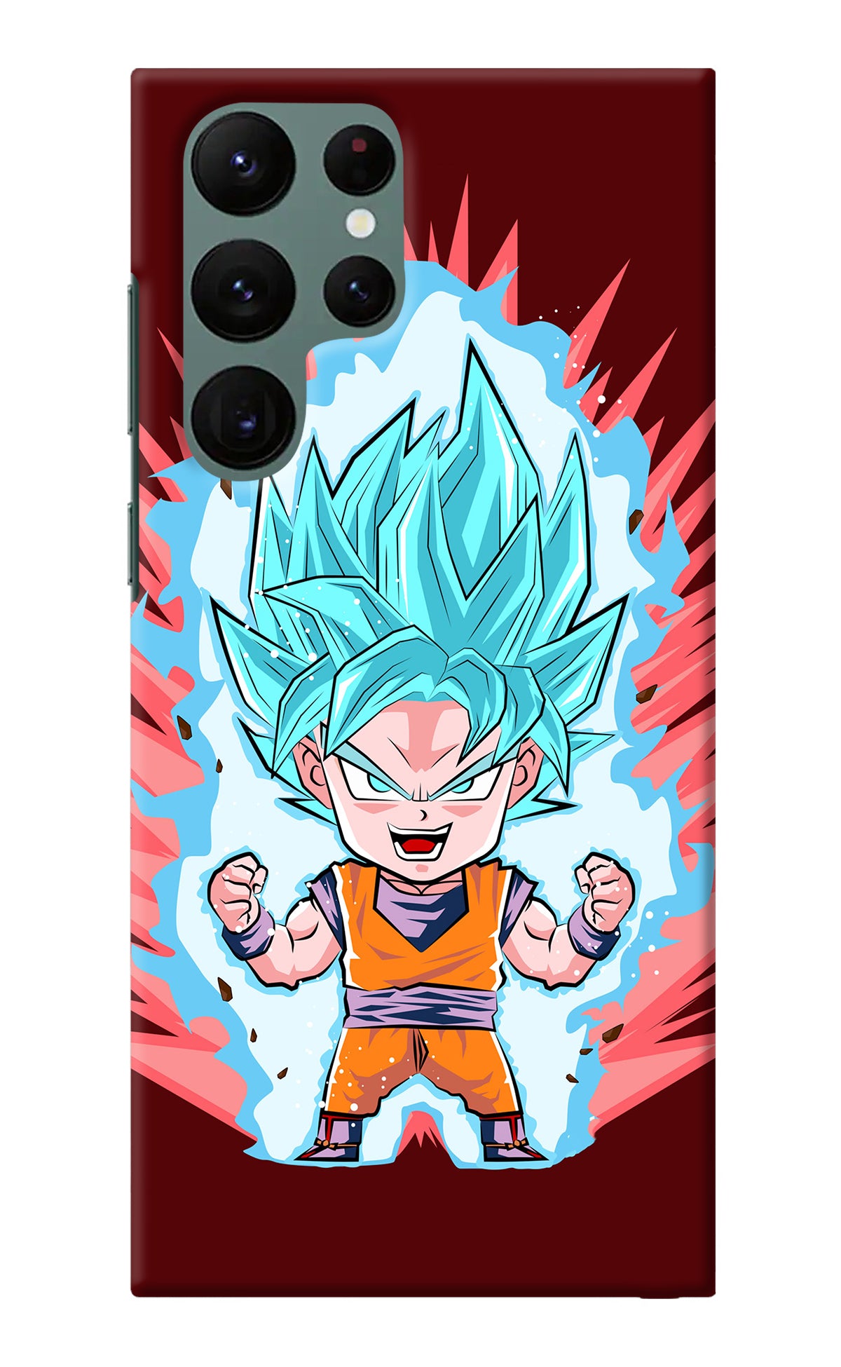 Goku Little Samsung S22 Ultra Back Cover