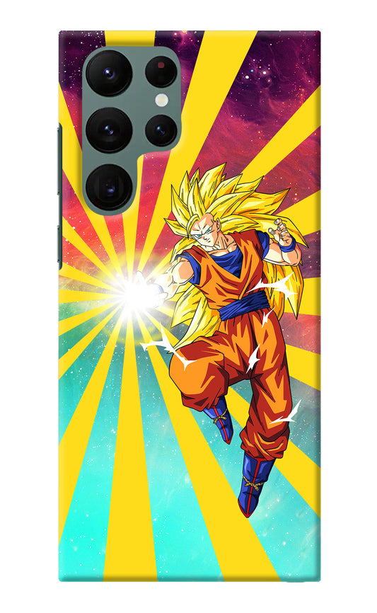 Goku Super Saiyan Samsung S22 Ultra Back Cover