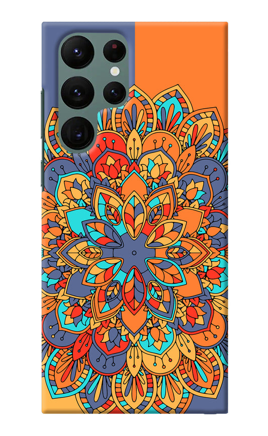 Color Mandala Samsung S22 Ultra Back Cover