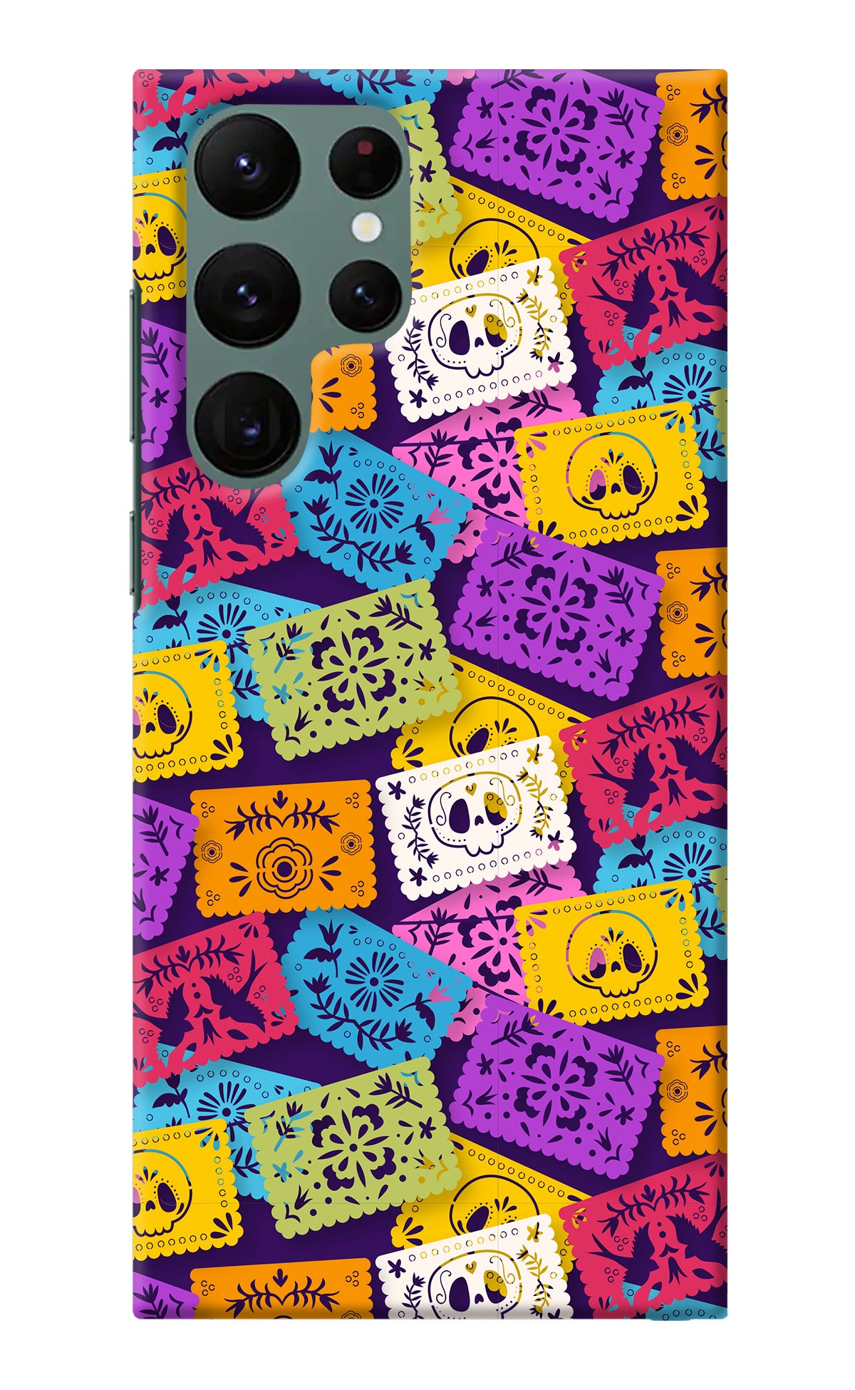 Mexican Pattern Samsung S22 Ultra Back Cover