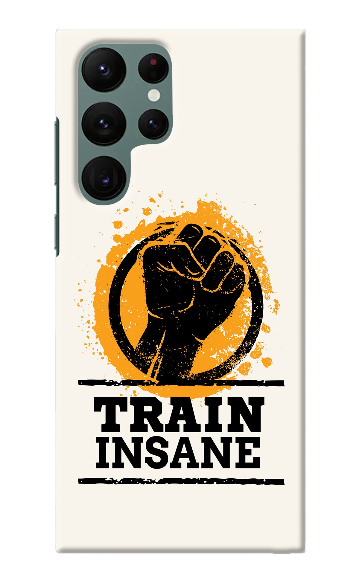 Train Insane Samsung S22 Ultra Back Cover