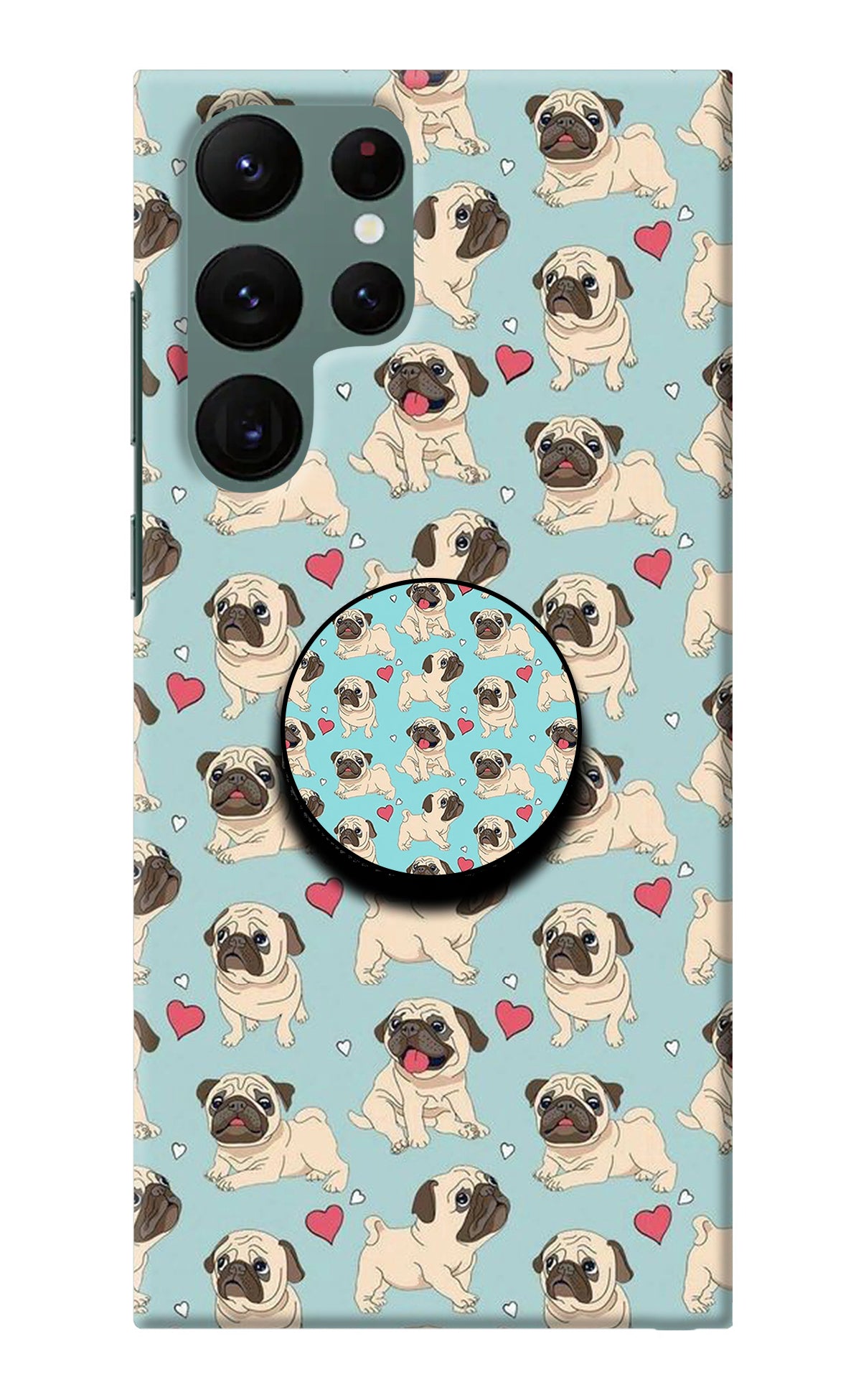 Pug Dog Samsung S22 Ultra Pop Case