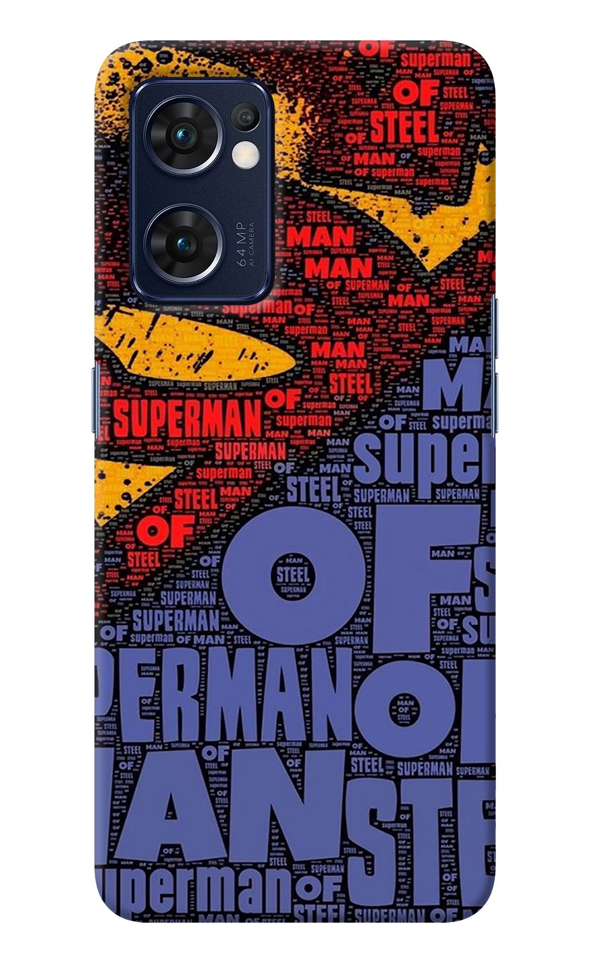Superman Oppo Reno7 5G Back Cover