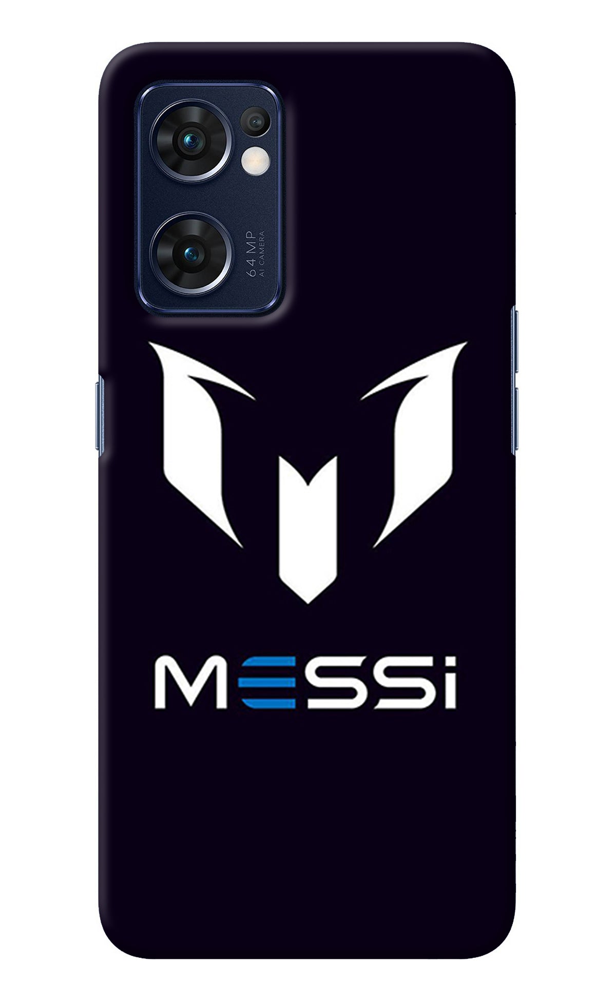 Messi Logo Oppo Reno7 5G Back Cover