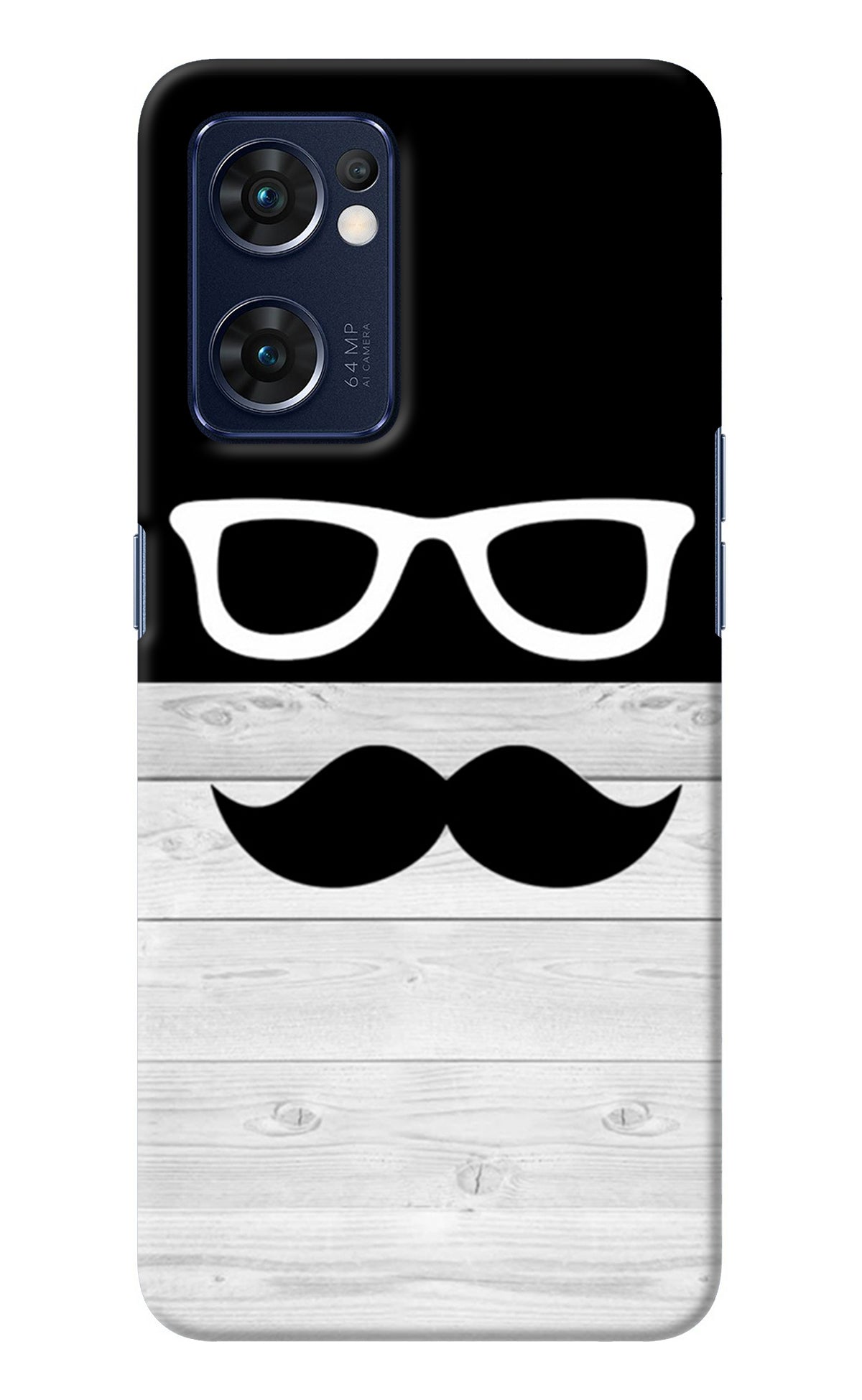 Mustache Oppo Reno7 5G Back Cover