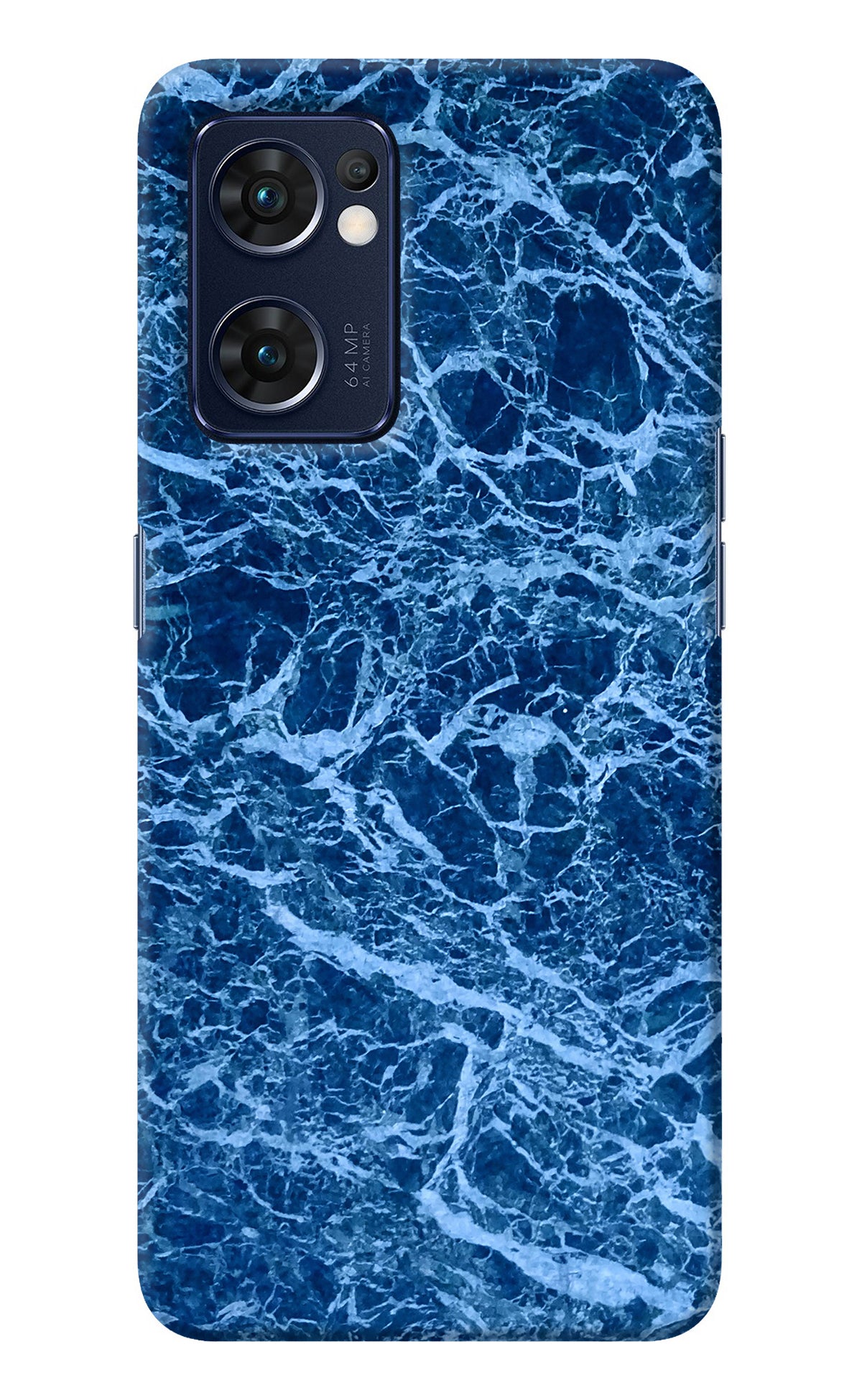 Blue Marble Oppo Reno7 5G Back Cover