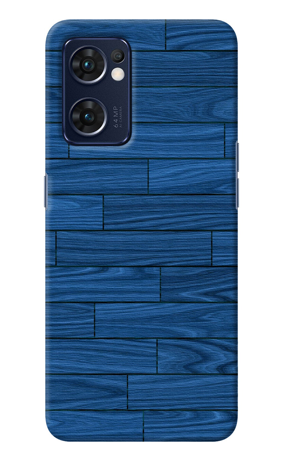 Wooden Texture Oppo Reno7 5G Back Cover