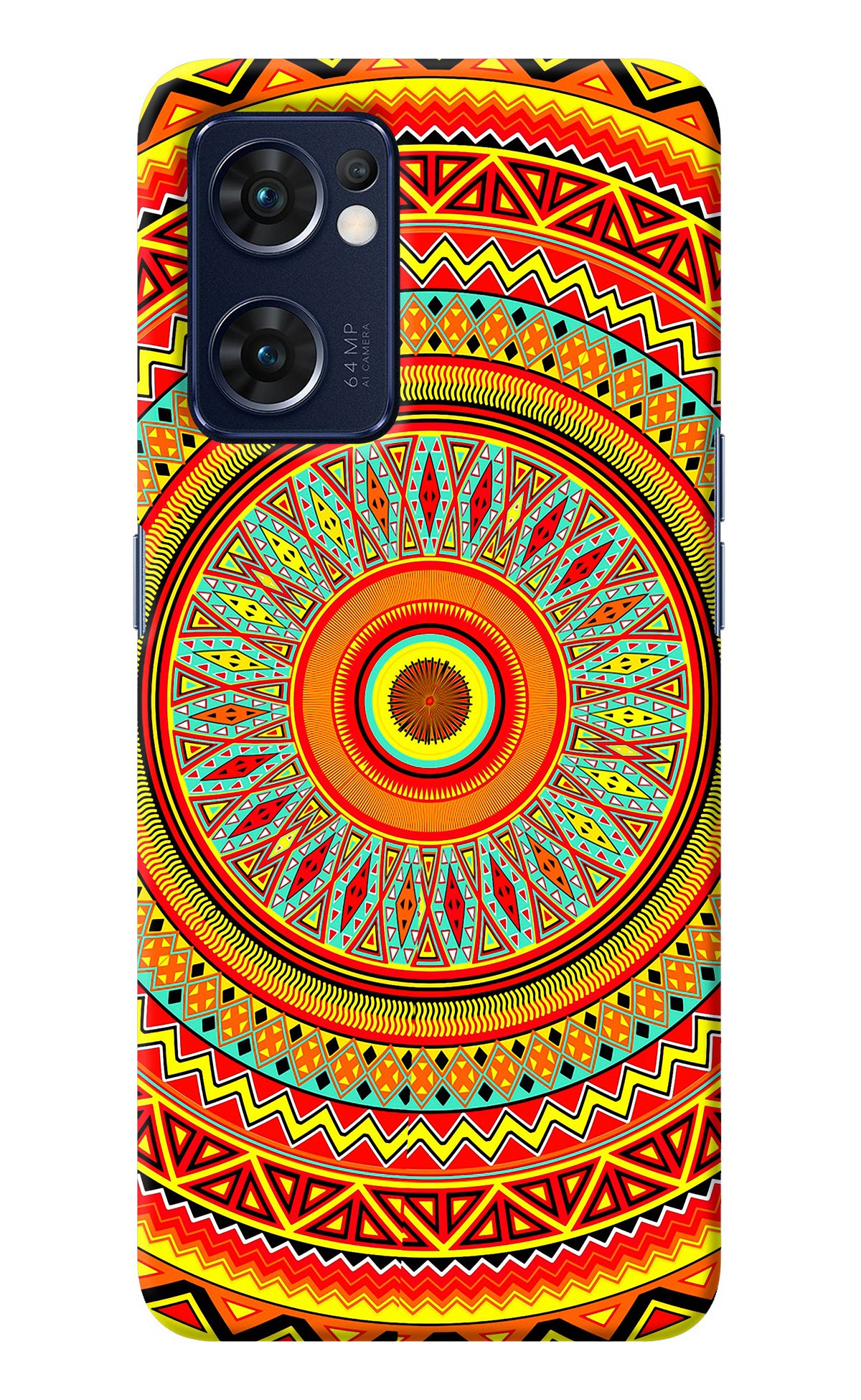 Mandala Pattern Oppo Reno7 5G Back Cover