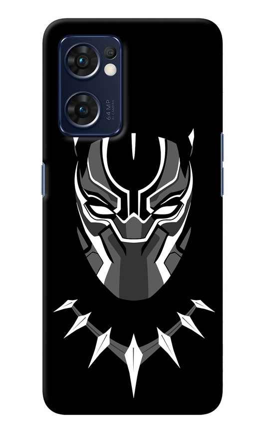 Black Panther Oppo Reno7 5G Back Cover