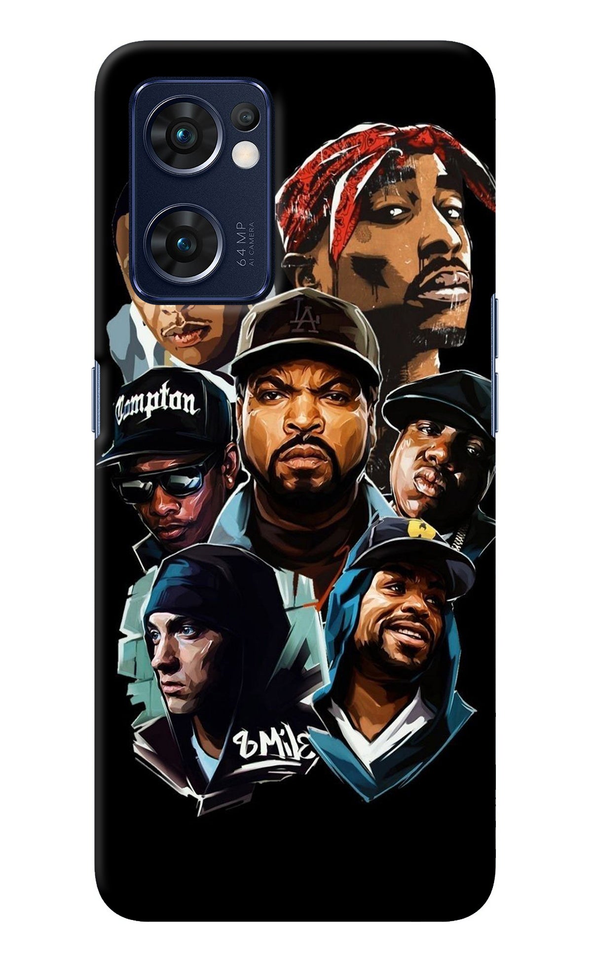 Rappers Oppo Reno7 5G Back Cover