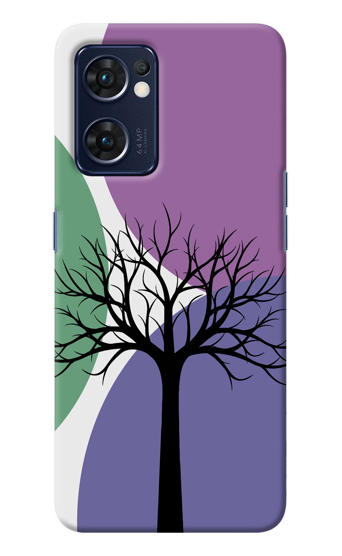 Tree Art Oppo Reno7 5G Back Cover