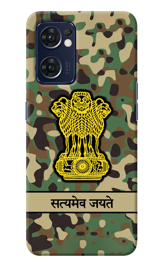 Satyamev Jayate Army Oppo Reno7 5G Back Cover