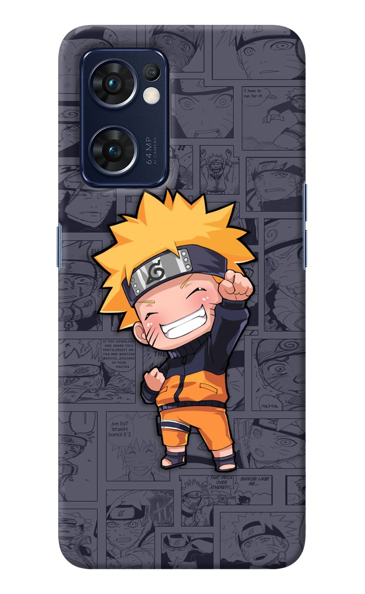 Chota Naruto Oppo Reno7 5G Back Cover