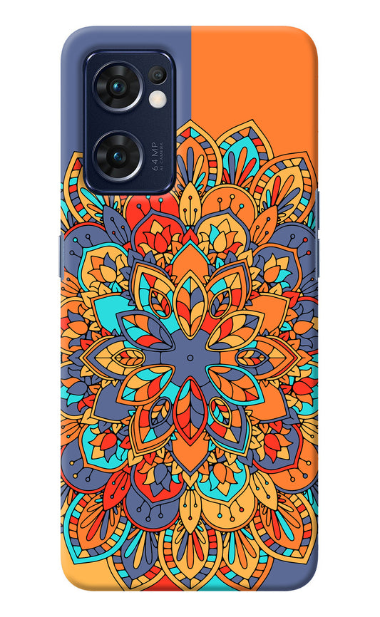 Color Mandala Oppo Reno7 5G Back Cover
