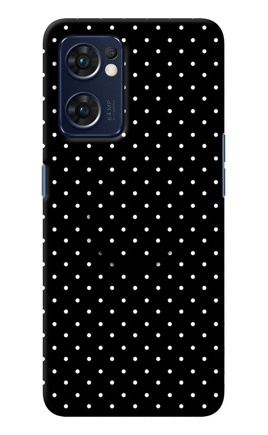 White Dots Oppo Reno7 5G Pop Case