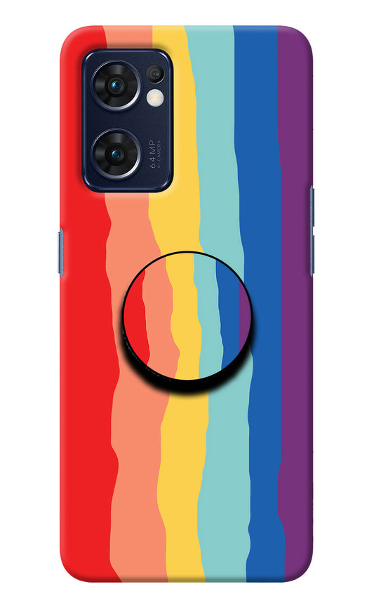 Rainbow Oppo Reno7 5G Pop Case