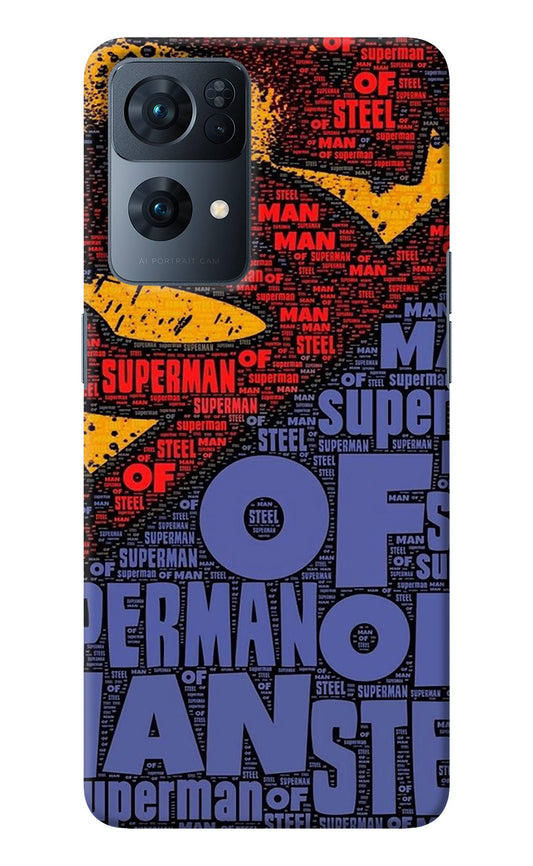 Superman Oppo Reno7 Pro 5G Back Cover