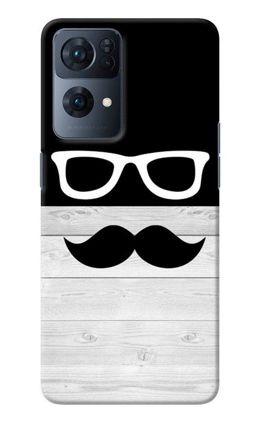 Mustache Oppo Reno7 Pro 5G Back Cover