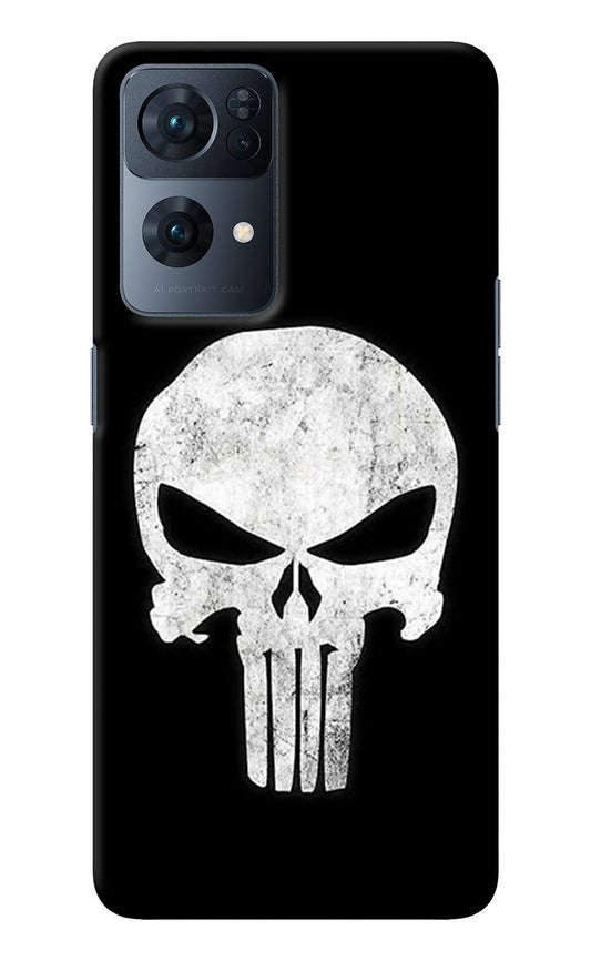 Punisher Skull Oppo Reno7 Pro 5G Back Cover