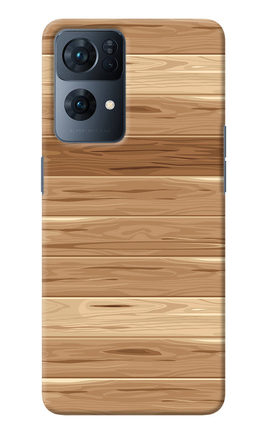 Wooden Vector Oppo Reno7 Pro 5G Back Cover