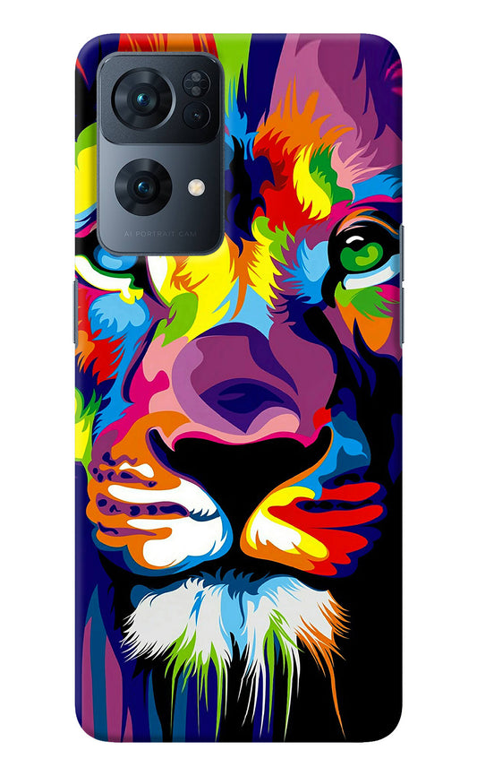 Lion Oppo Reno7 Pro 5G Back Cover