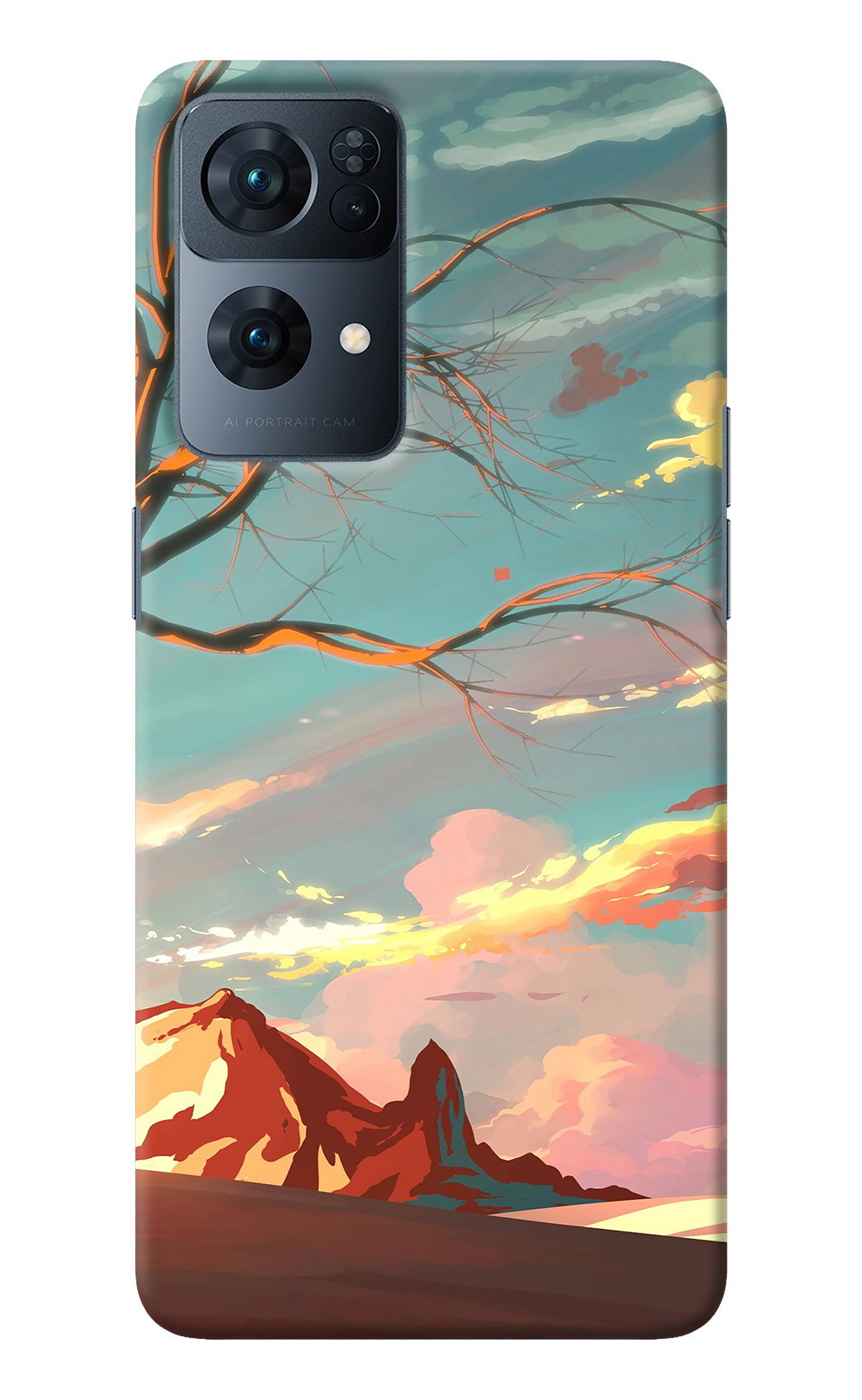 Scenery Oppo Reno7 Pro 5G Back Cover