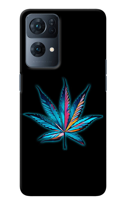 Weed Oppo Reno7 Pro 5G Back Cover