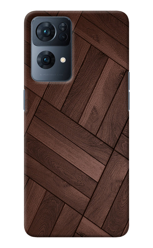 Wooden Texture Design Oppo Reno7 Pro 5G Back Cover