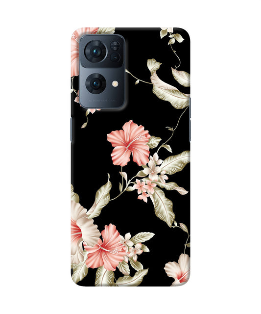 Flowers Oppo Reno7 Pro 5G Back Cover
