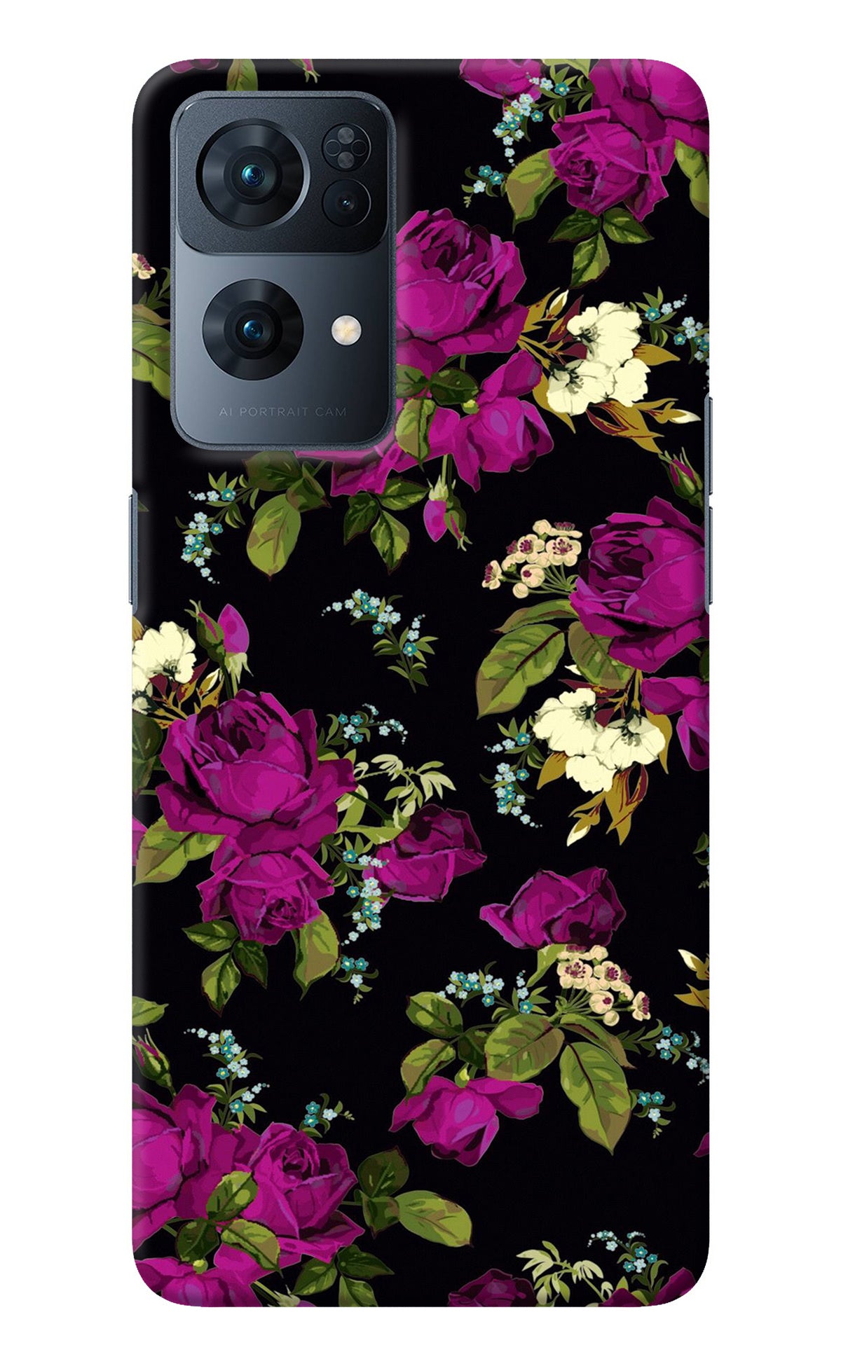 Flowers Oppo Reno7 Pro 5G Back Cover