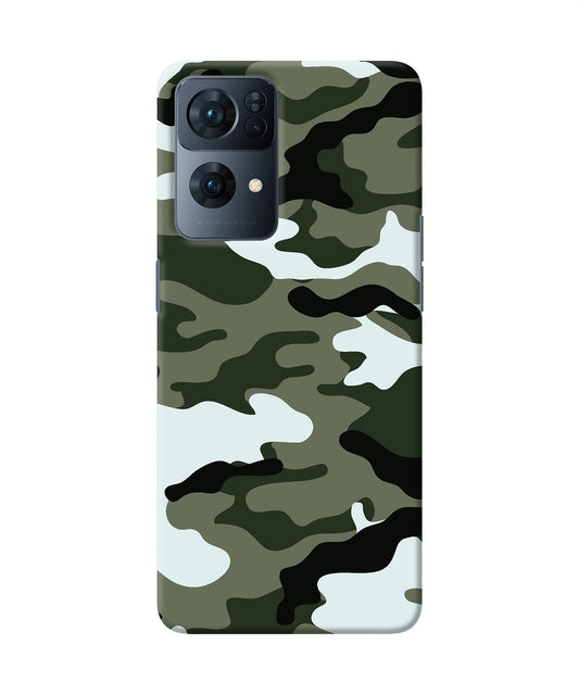 Camouflage Oppo Reno7 Pro 5G Back Cover