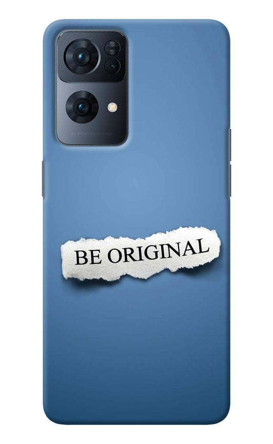 Be Original Oppo Reno7 Pro 5G Back Cover