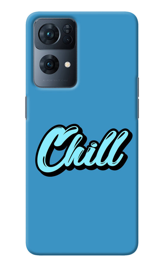 Chill Oppo Reno7 Pro 5G Back Cover