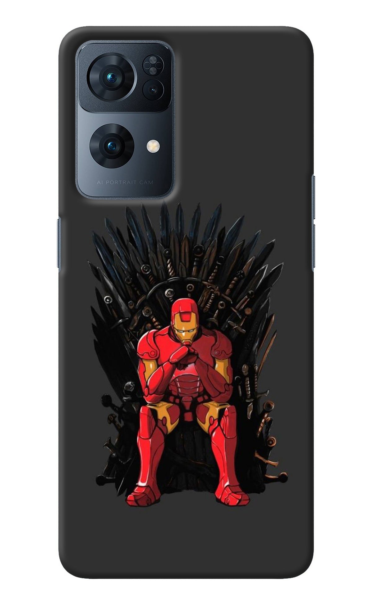 Ironman Throne Oppo Reno7 Pro 5G Back Cover