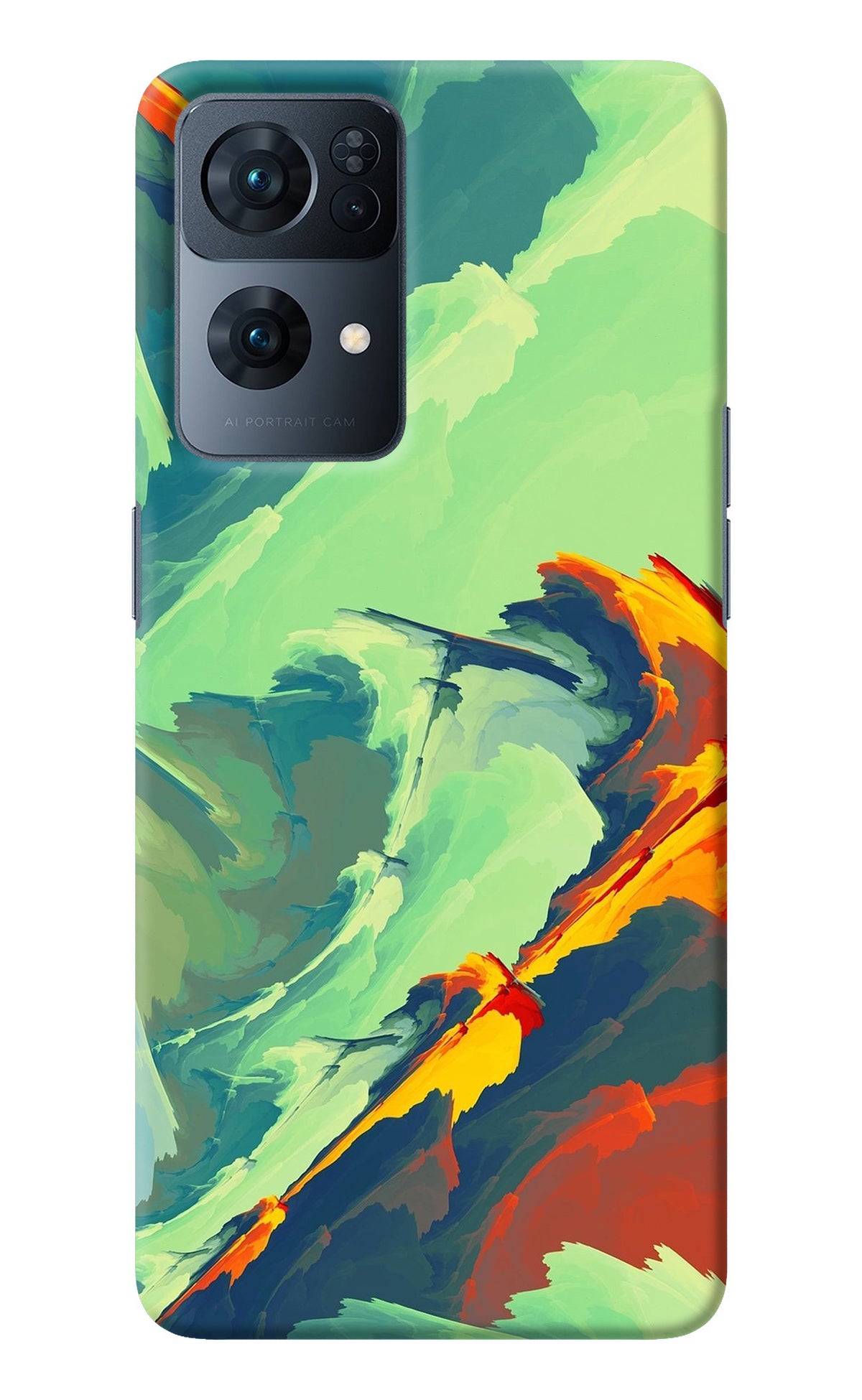 Paint Art Oppo Reno7 Pro 5G Back Cover