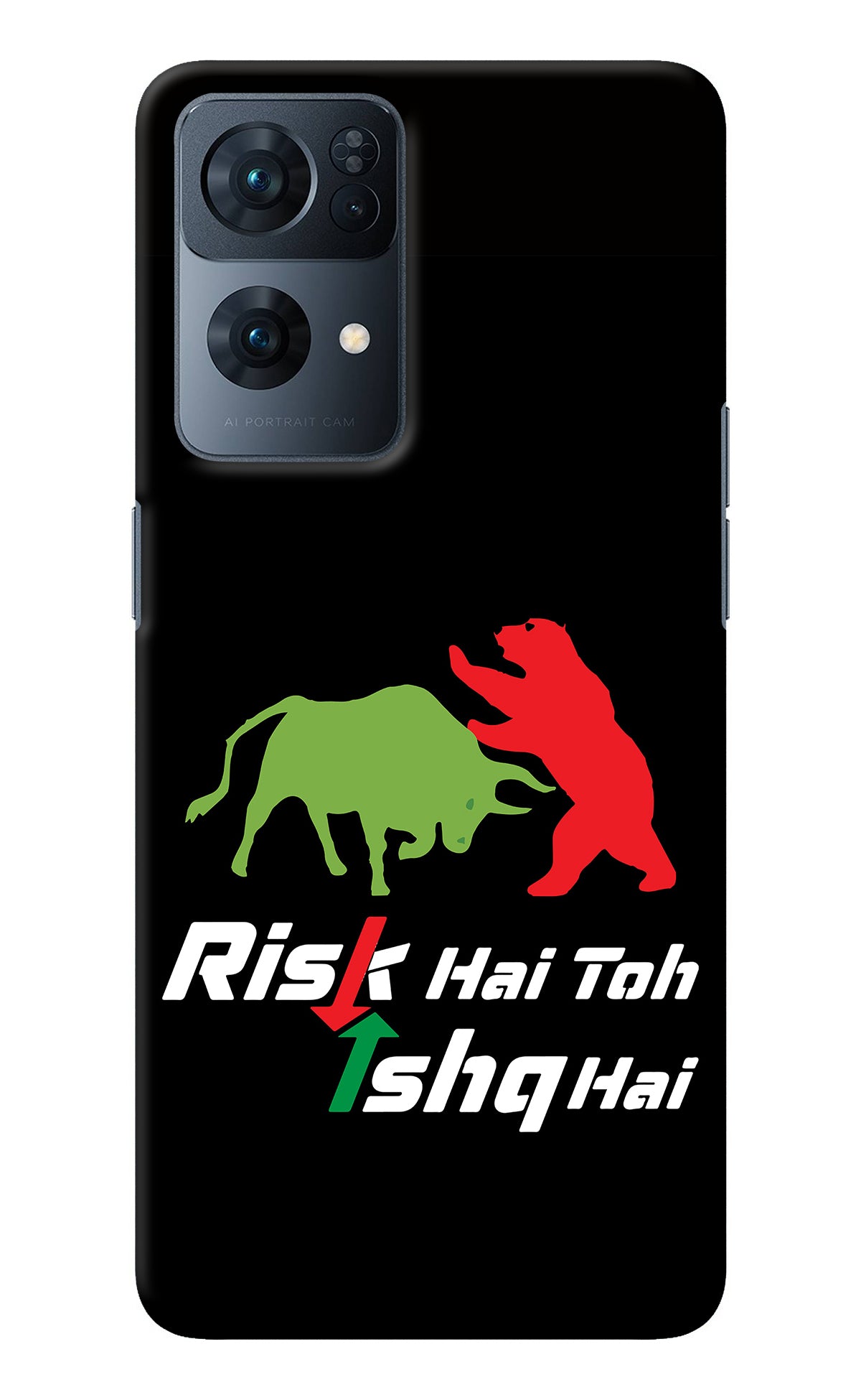 Risk Hai Toh Ishq Hai Oppo Reno7 Pro 5G Back Cover