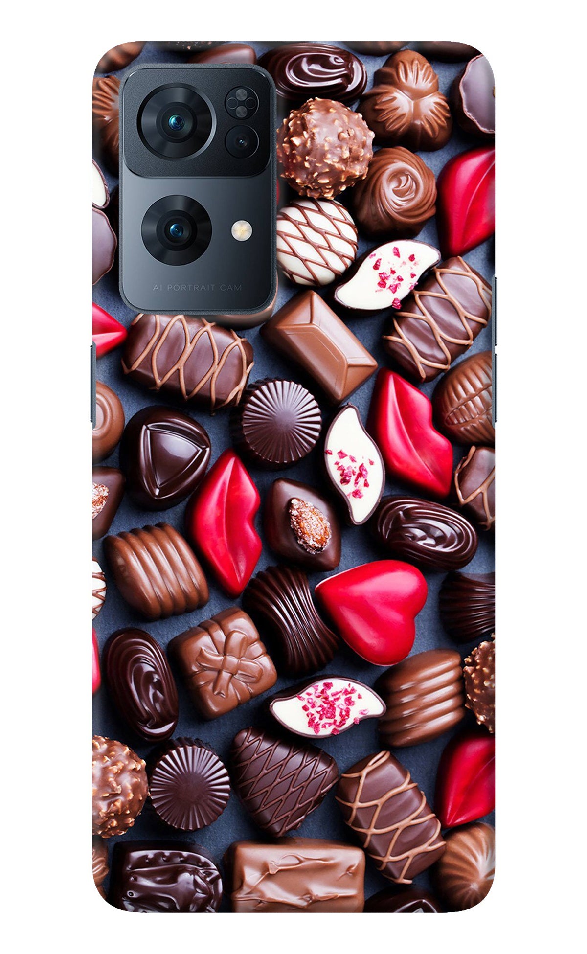 Chocolates Oppo Reno7 Pro 5G Back Cover