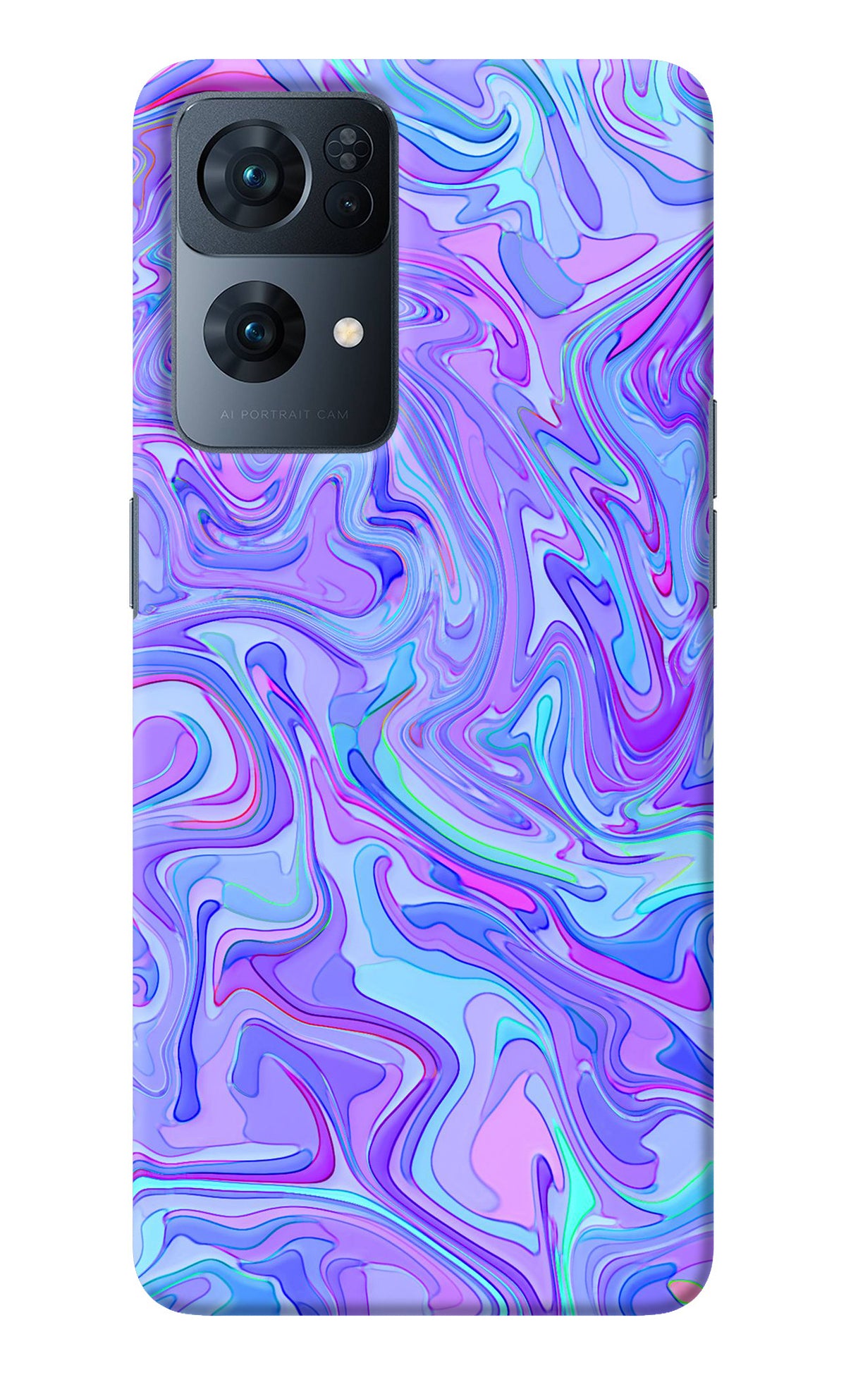 Glitter Oppo Reno7 Pro 5G Back Cover