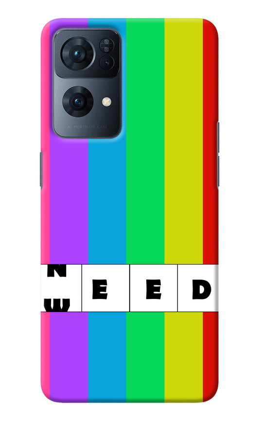 Need Weed Oppo Reno7 Pro 5G Back Cover