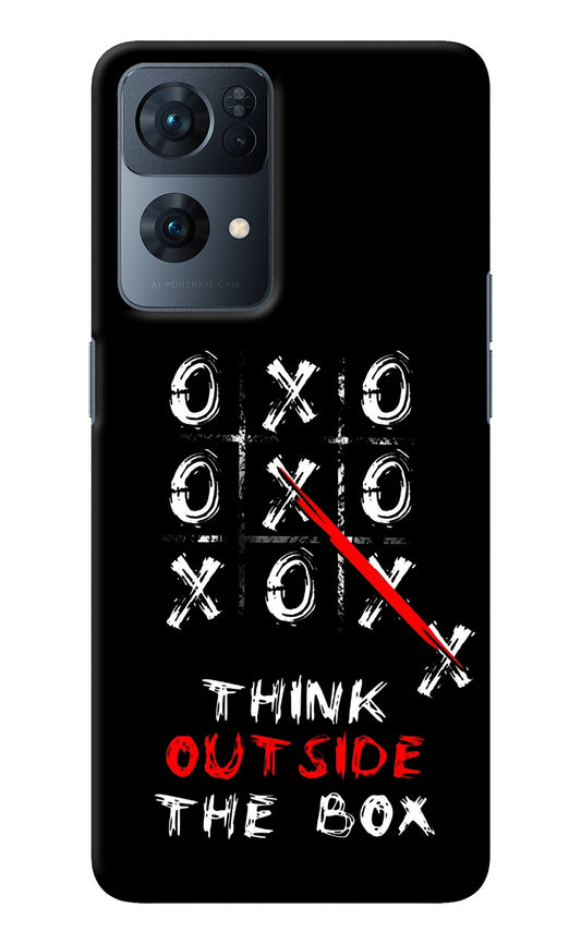 Think out of the BOX Oppo Reno7 Pro 5G Back Cover