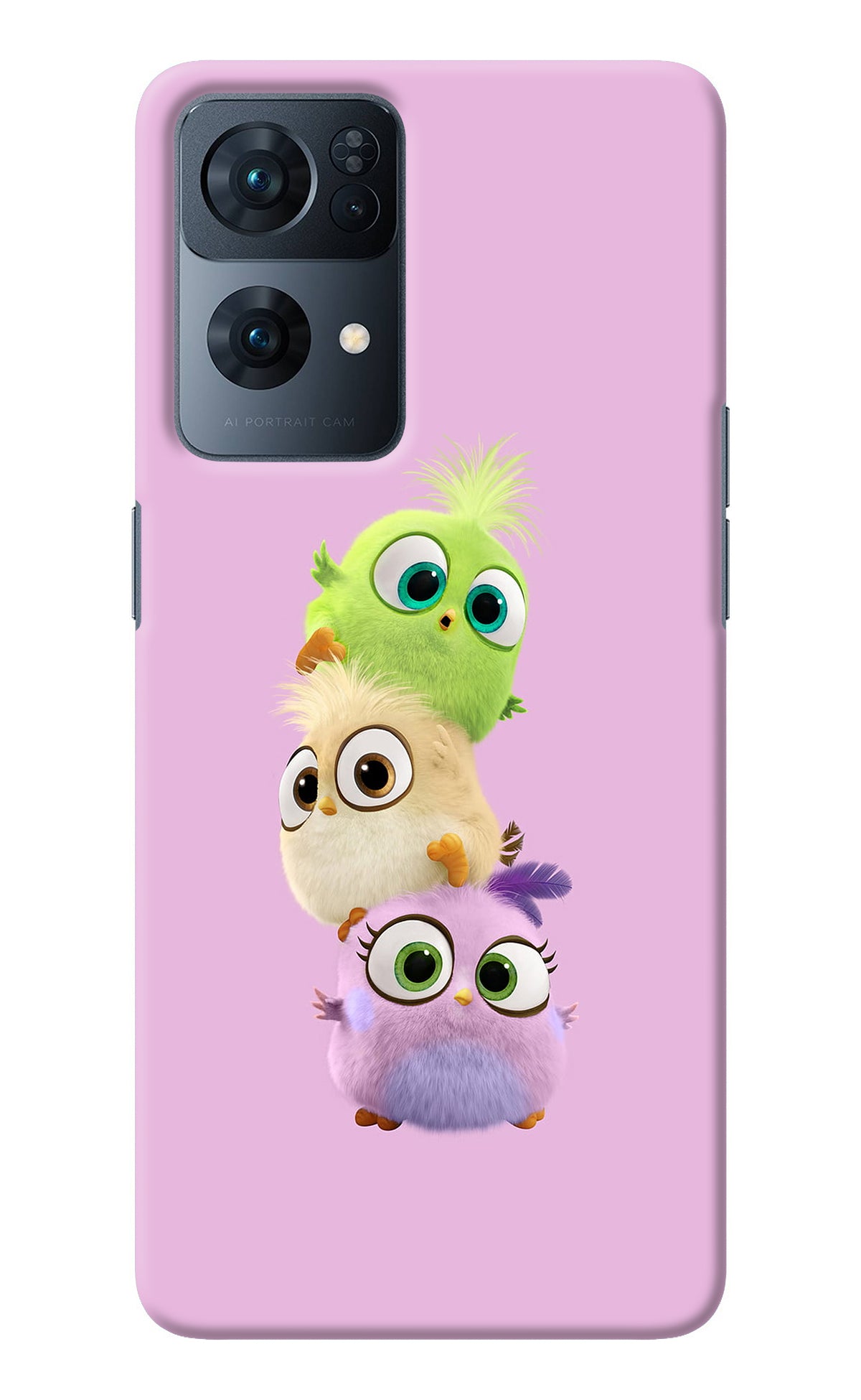 Cute Little Birds Oppo Reno7 Pro 5G Back Cover