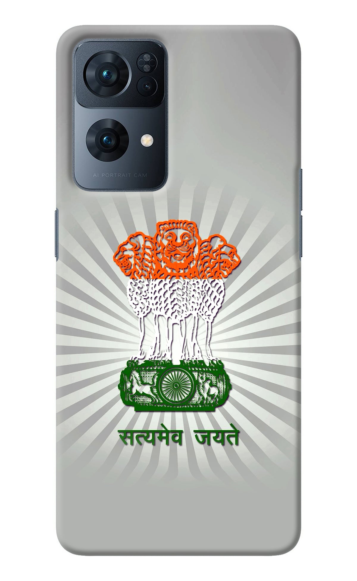 Satyamev Jayate Art Oppo Reno7 Pro 5G Back Cover