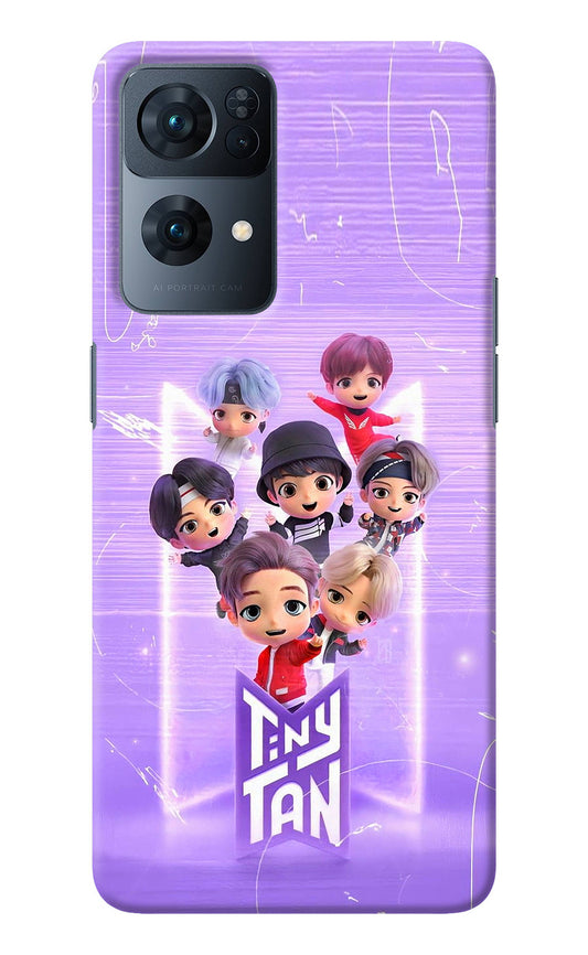 BTS Tiny Tan Oppo Reno7 Pro 5G Back Cover