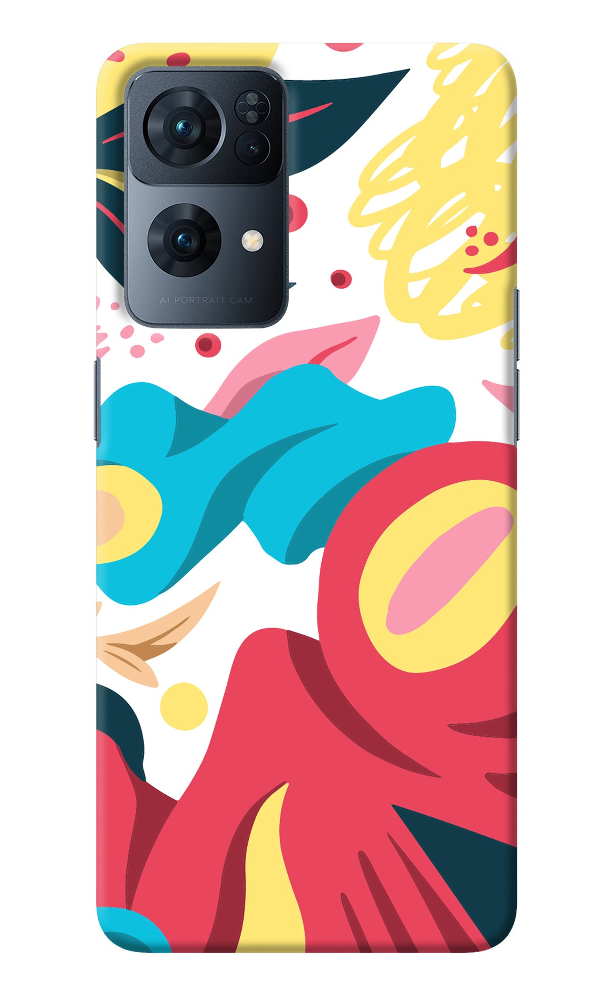 Trippy Art Oppo Reno7 Pro 5G Back Cover