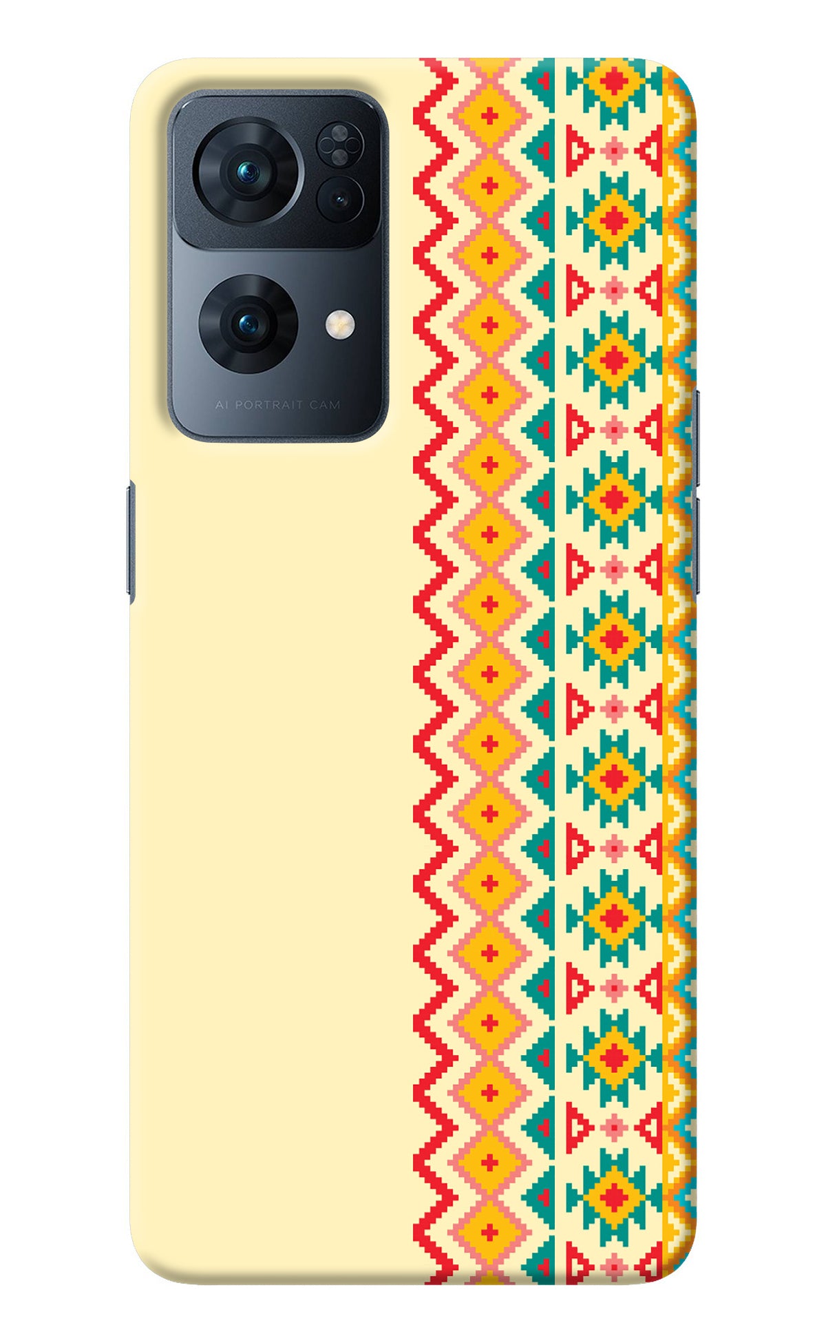 Ethnic Seamless Oppo Reno7 Pro 5G Back Cover