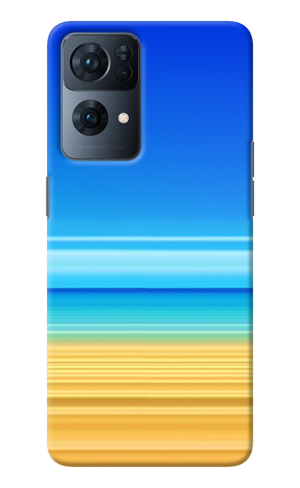 Beach Art Oppo Reno7 Pro 5G Back Cover