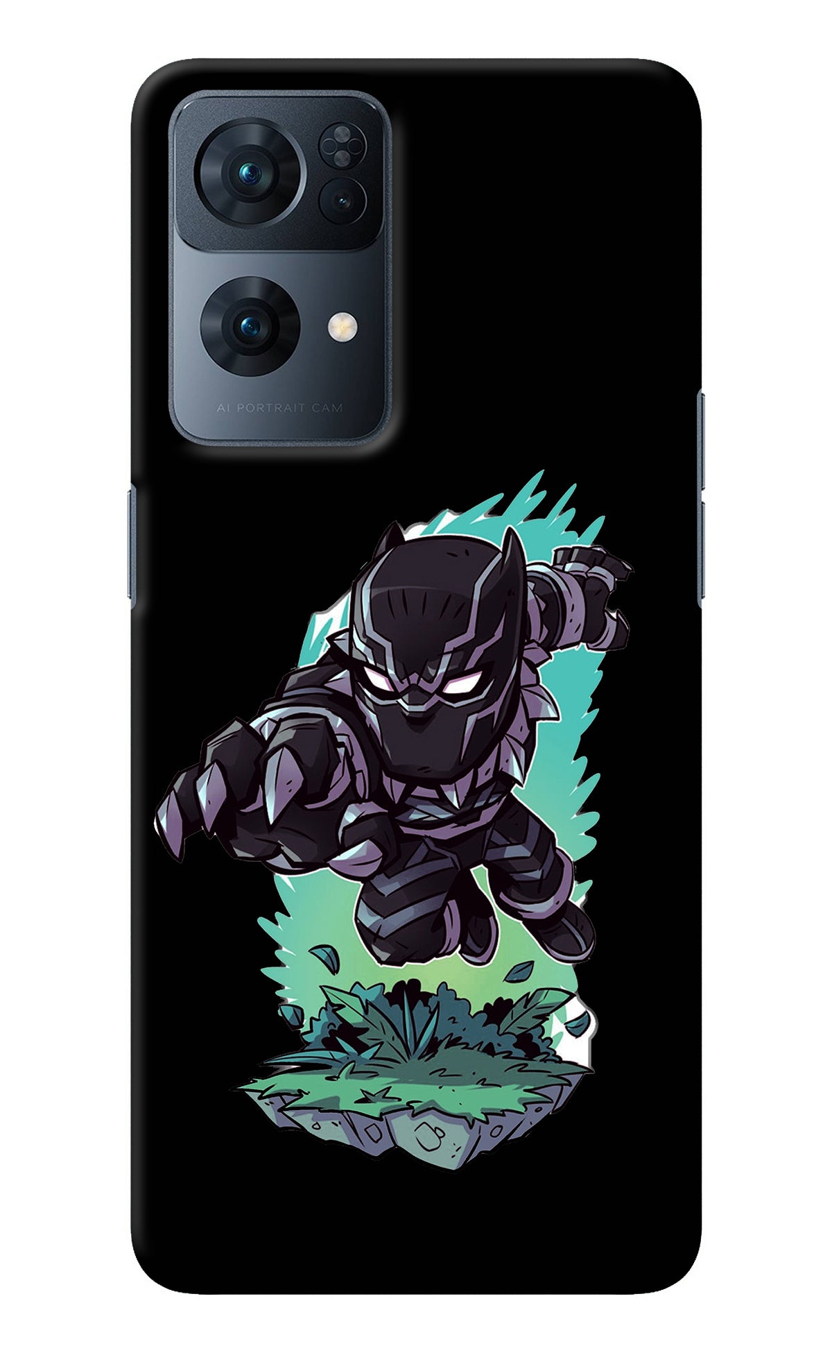 Black Panther Oppo Reno7 Pro 5G Back Cover