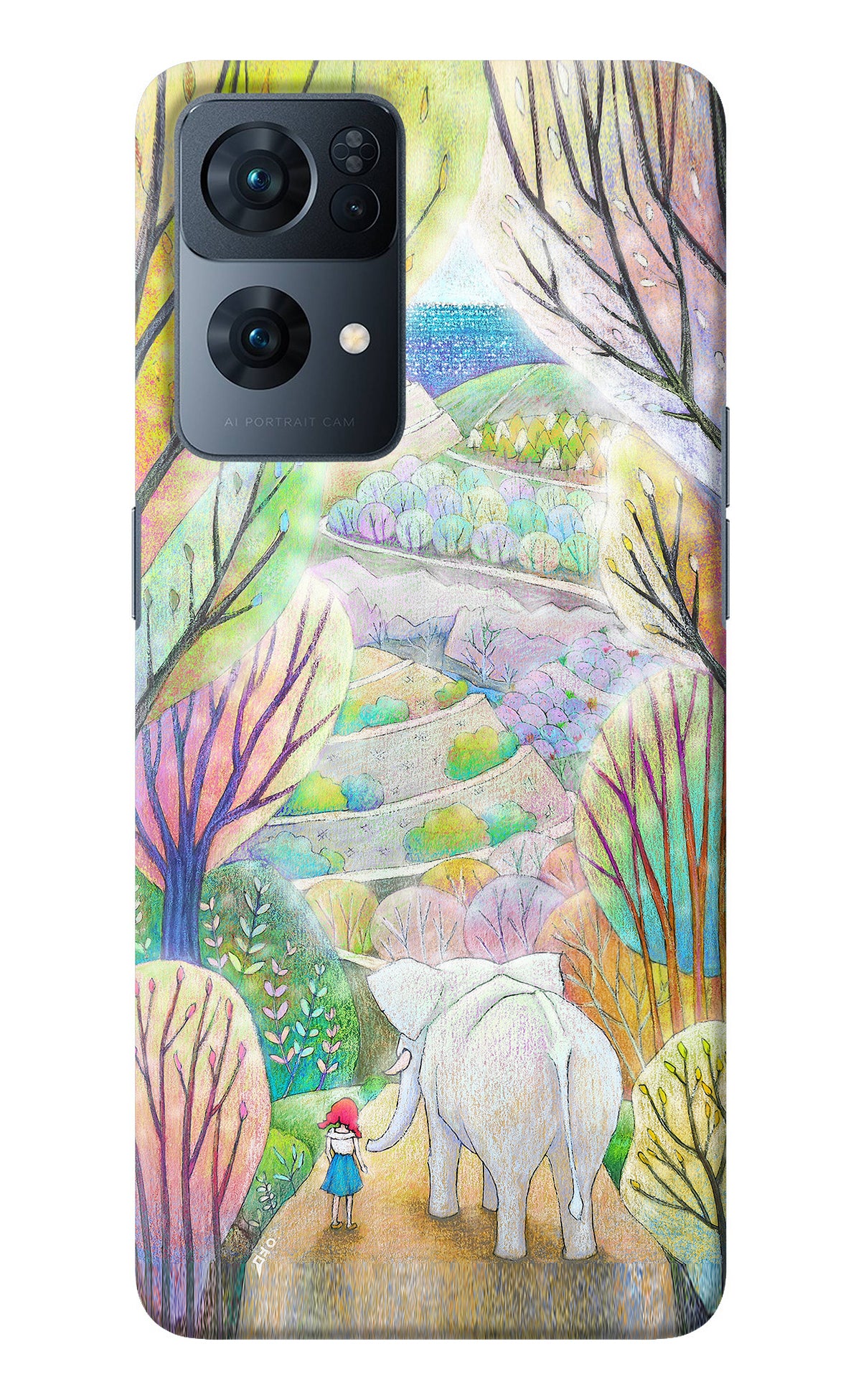 Nature Painting Oppo Reno7 Pro 5G Back Cover