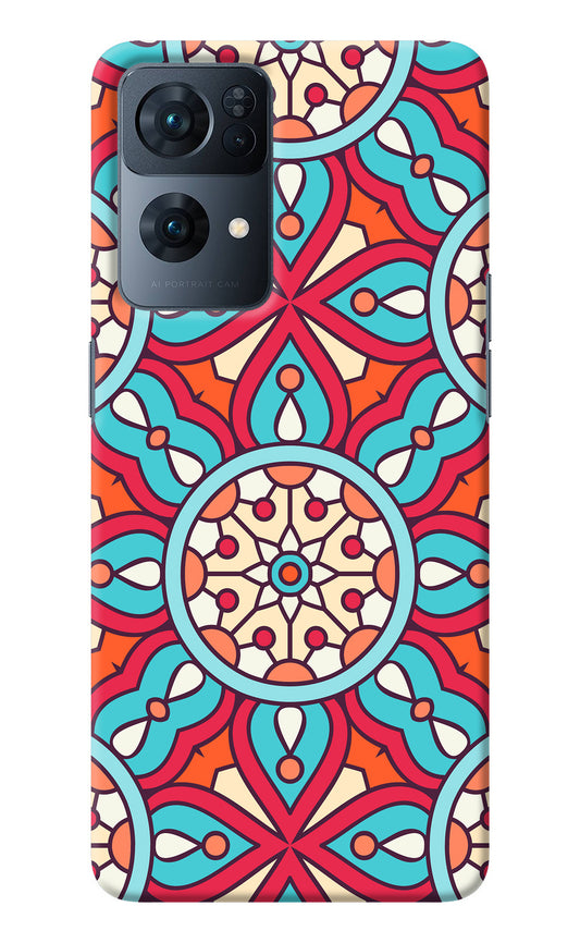 Mandala Geometric Oppo Reno7 Pro 5G Back Cover